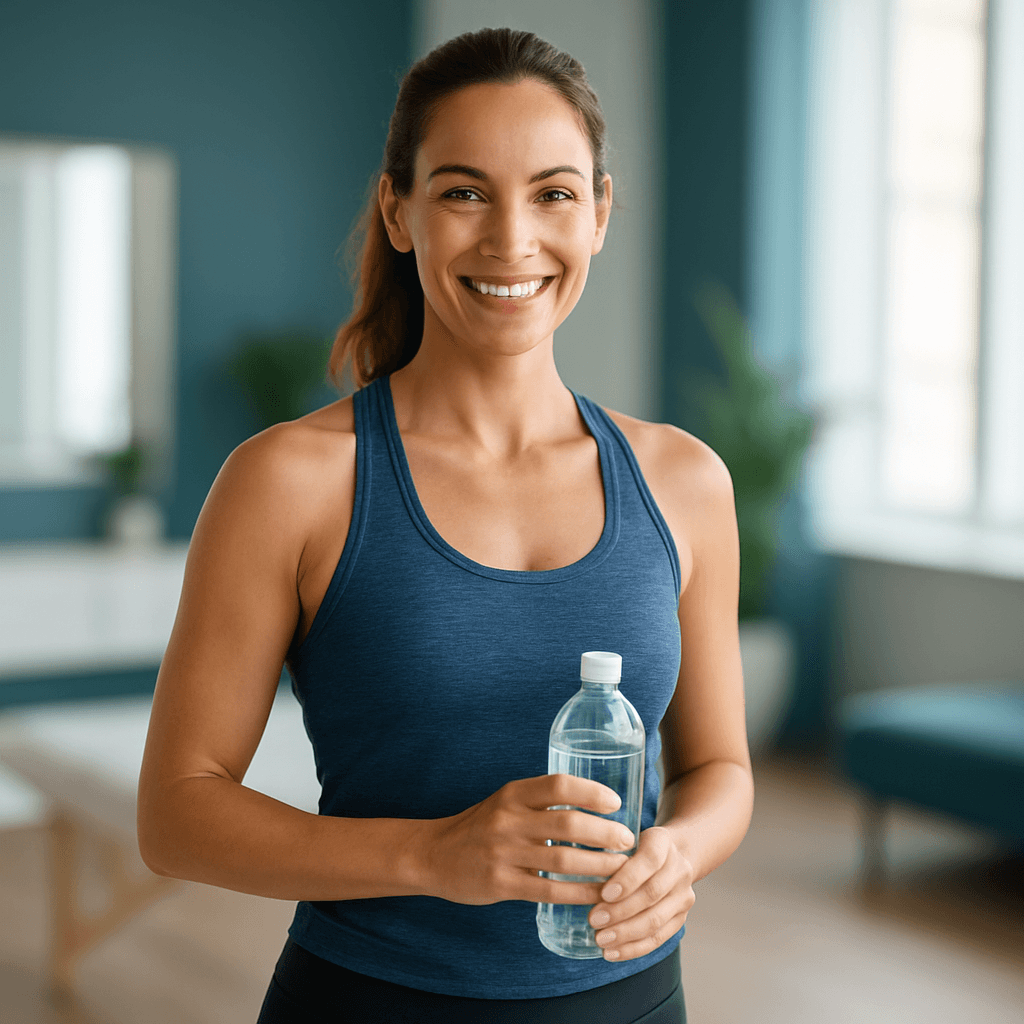 Healthy, energized client after medical weight loss support